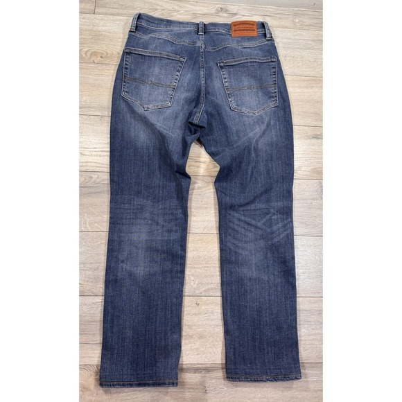 Lucky Brand Other - Lucky Brand 410 Straight Jeans Mens 32x32 Blue Medium Wash Denim 5-Pocket Casual